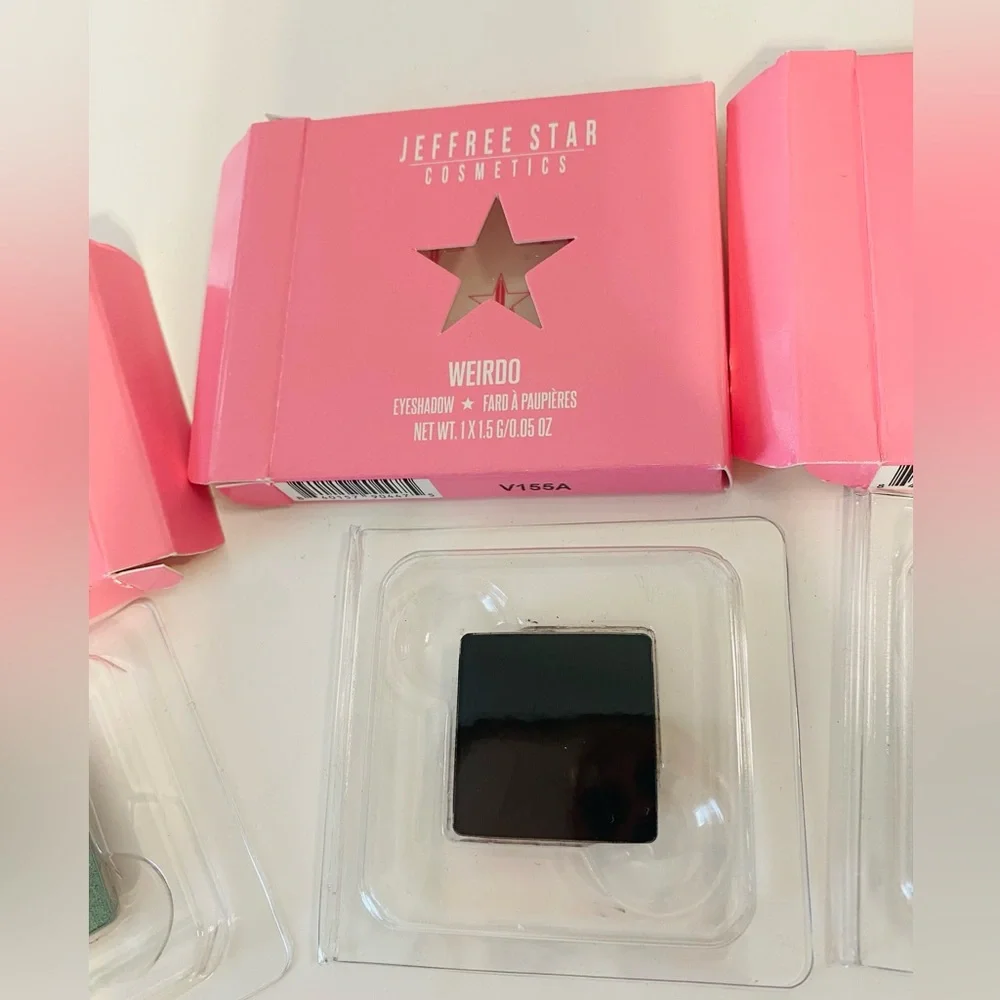 Jeffree Star single eyeshadows set of 5